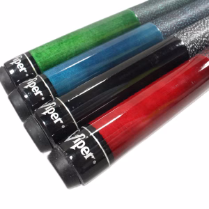Viper Elite Wrapped Pool Cues Set of 4 - 19 oz Asstd Colors