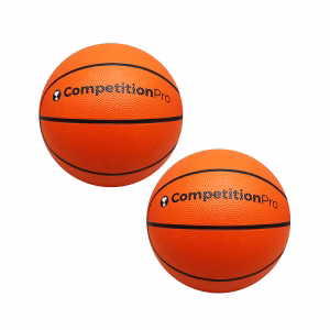 Set of 2 - 9" Intermediate Basketballs for Hoop Shot Basketball Arcade Games