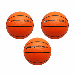 Set of 3 - 9 Inch Intermediate Basketballs for Hoop Shot Basketball Arcade Games
