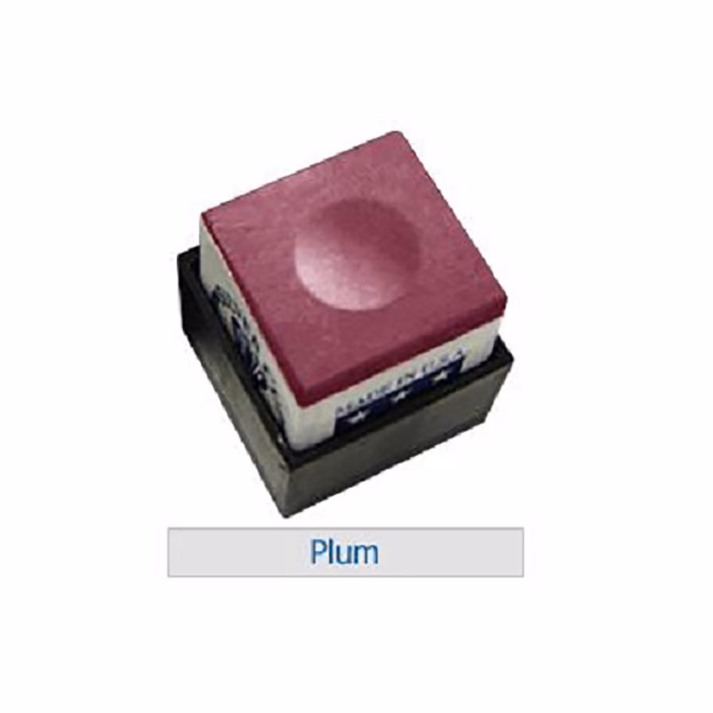 Twelve Dozen Plum Purple Silver Cup Pool Cue Chalk