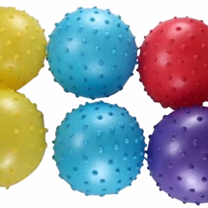 Case of 250 Knobby Bouncy Balls Massage Ball 5" Party Favors