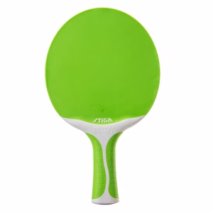 Stiga Flow Ping Pong Paddle - Green/White