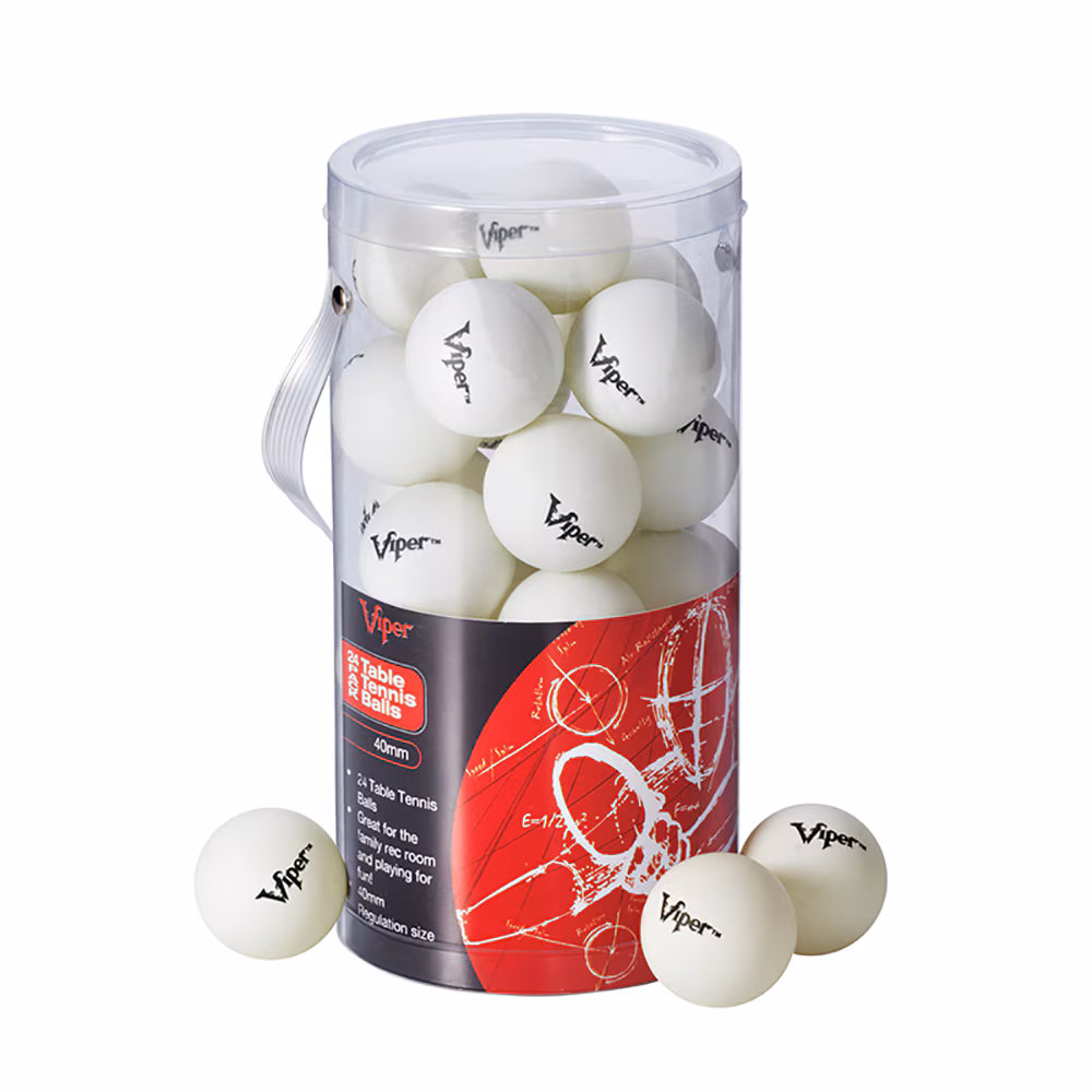 24 Pack Viper Table Tennis Ping Pong Balls