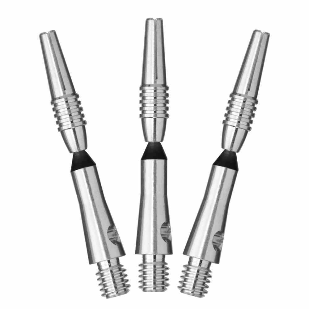 Spinster Rotating Dart Shafts SH – Silver Set of 3