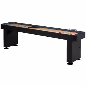 9' Destroyer Shuffleboard Table - Graphite - Matte Black