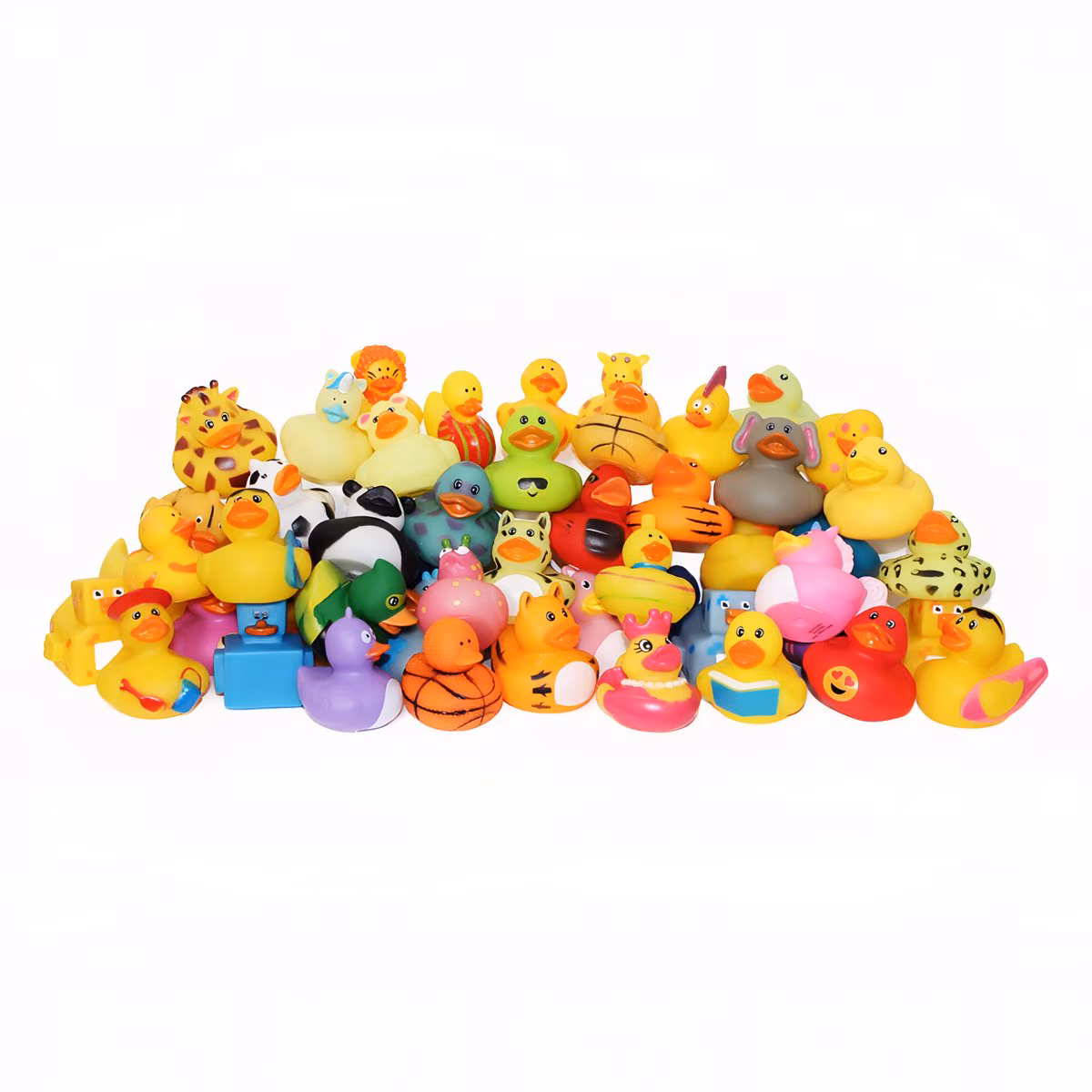 2″ Rubber Duck Assortment – Generic – 500 Pieces