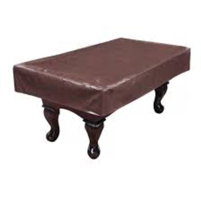 12′ Shuffleboard Table Cover – Brown