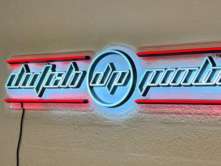 Dutch Pinball Neon Sign